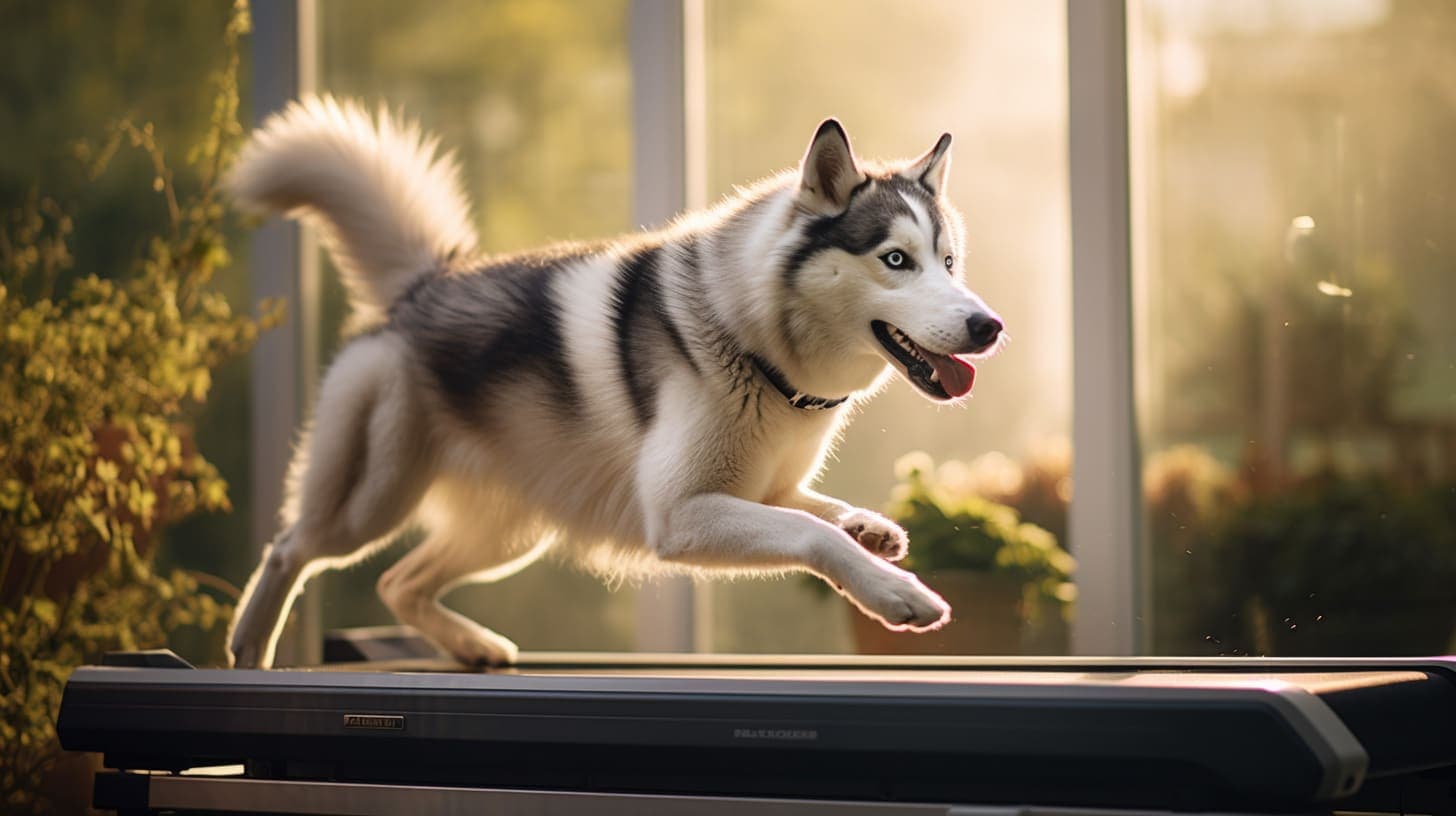 Exercise equipment for husky