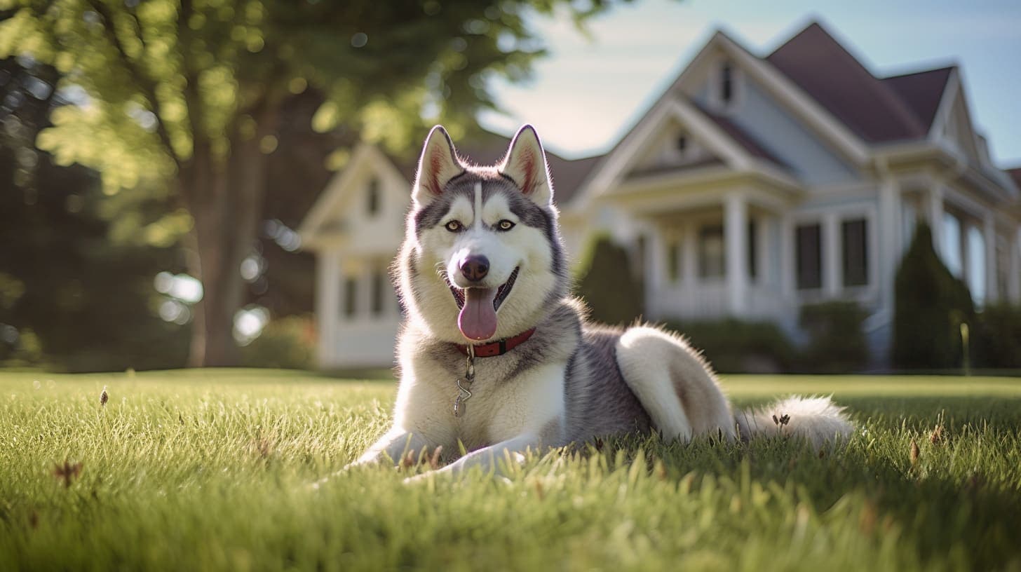 husky vs labrador||